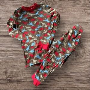 PETIT LEM EUC BOUTIQUE BOYS DINOSAUR PAJAMAS PJS SIZE 12